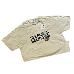 VeeFriends Selfless Beige NWT  TShirt Medium Oversized Boxy